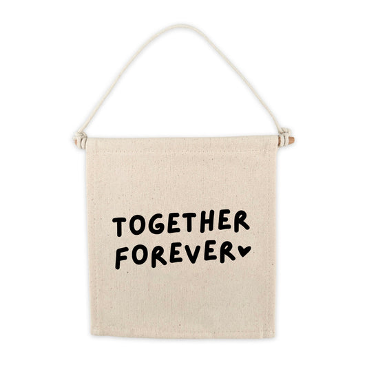 Together Forever Canvas Hang Sign
