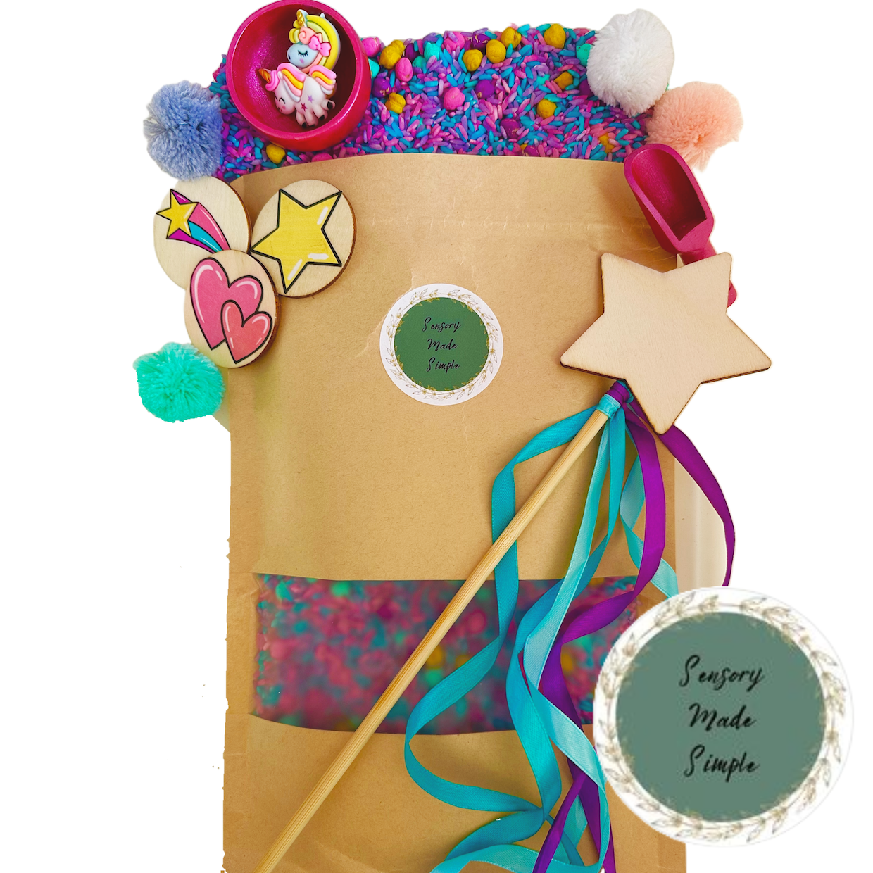 Kit sensoriel Licorne par Sensory Made Simple