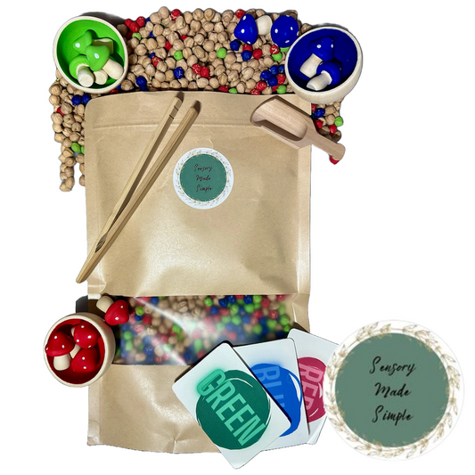 Kit sensoriel de correspondance des couleurs par Sensory Made Simple