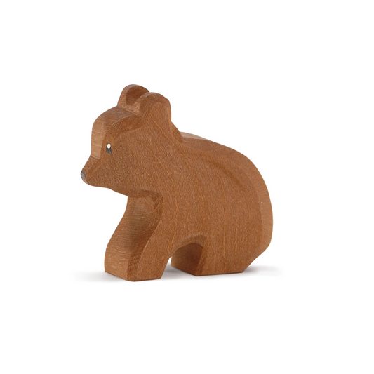 Petit ours assis - Jouets en bois Ostheimer