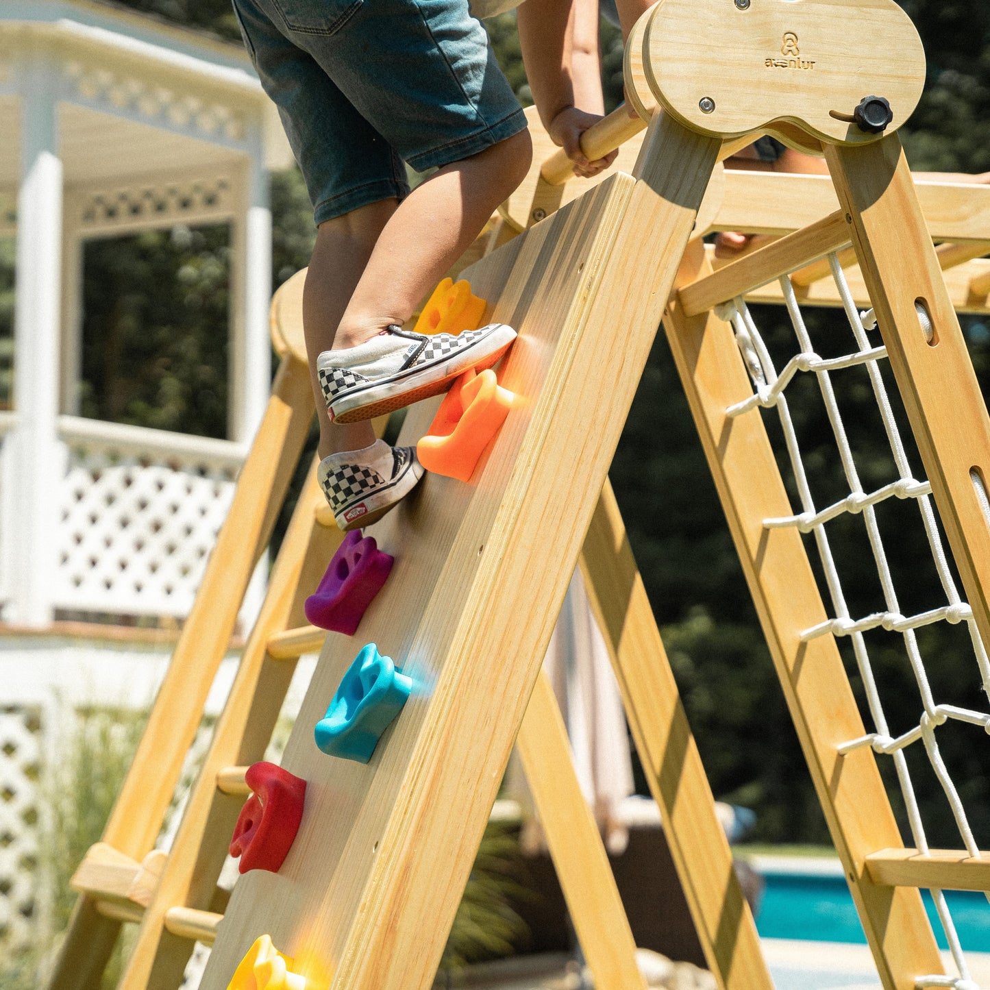 Chestnut - Jungle Gym 8 en 1 pour tout-petits par Avenlur