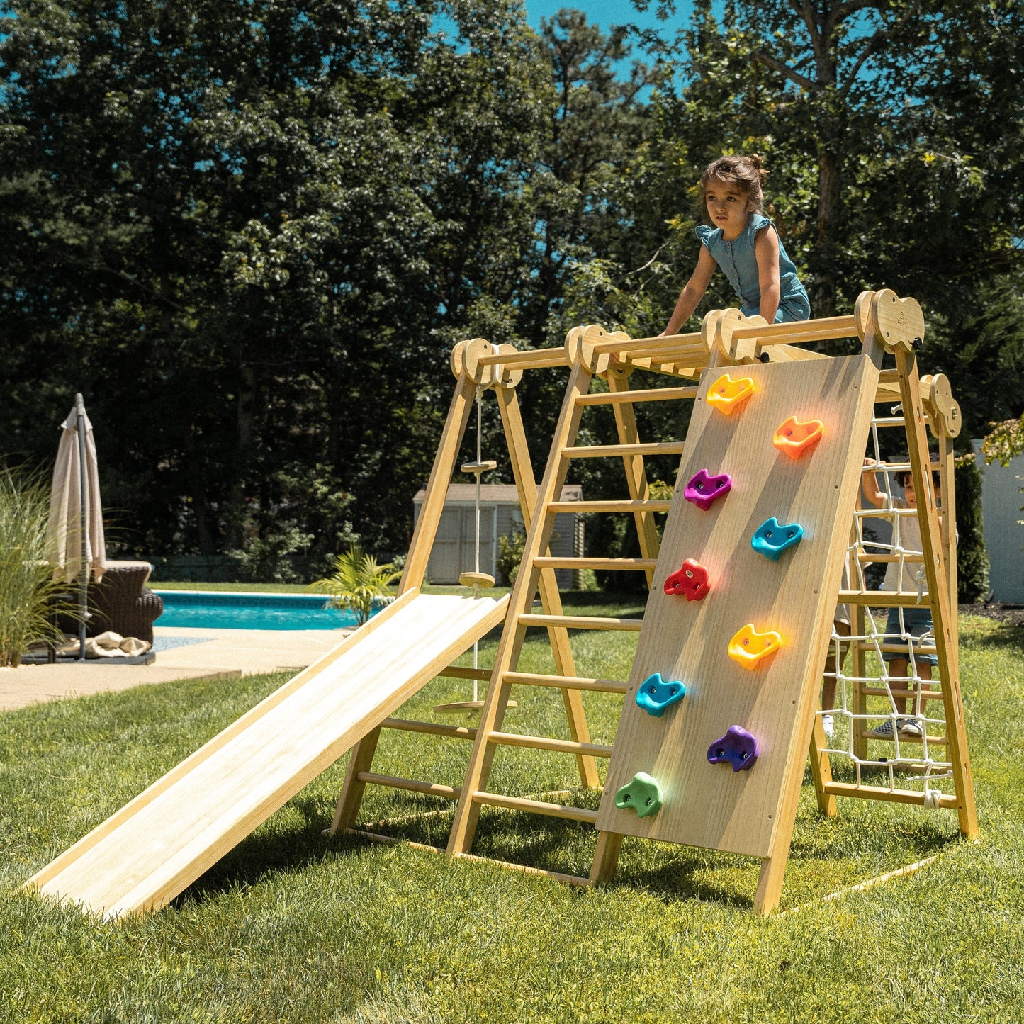 Chestnut - Jungle Gym 8 en 1 pour tout-petits par Avenlur
