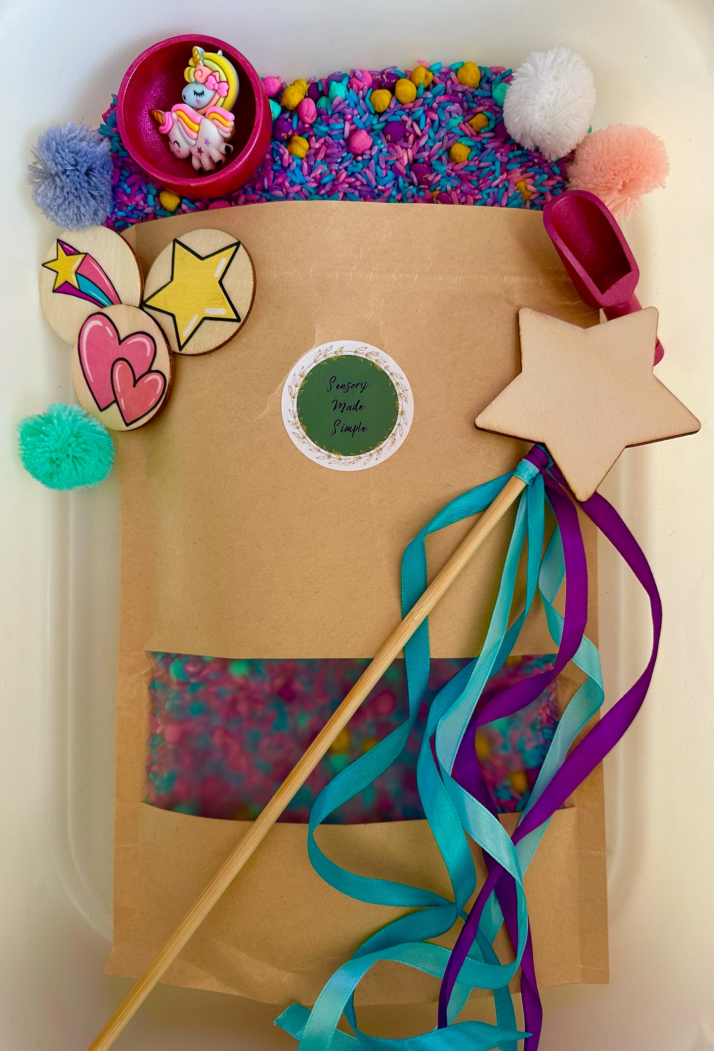 Kit sensoriel Licorne par Sensory Made Simple