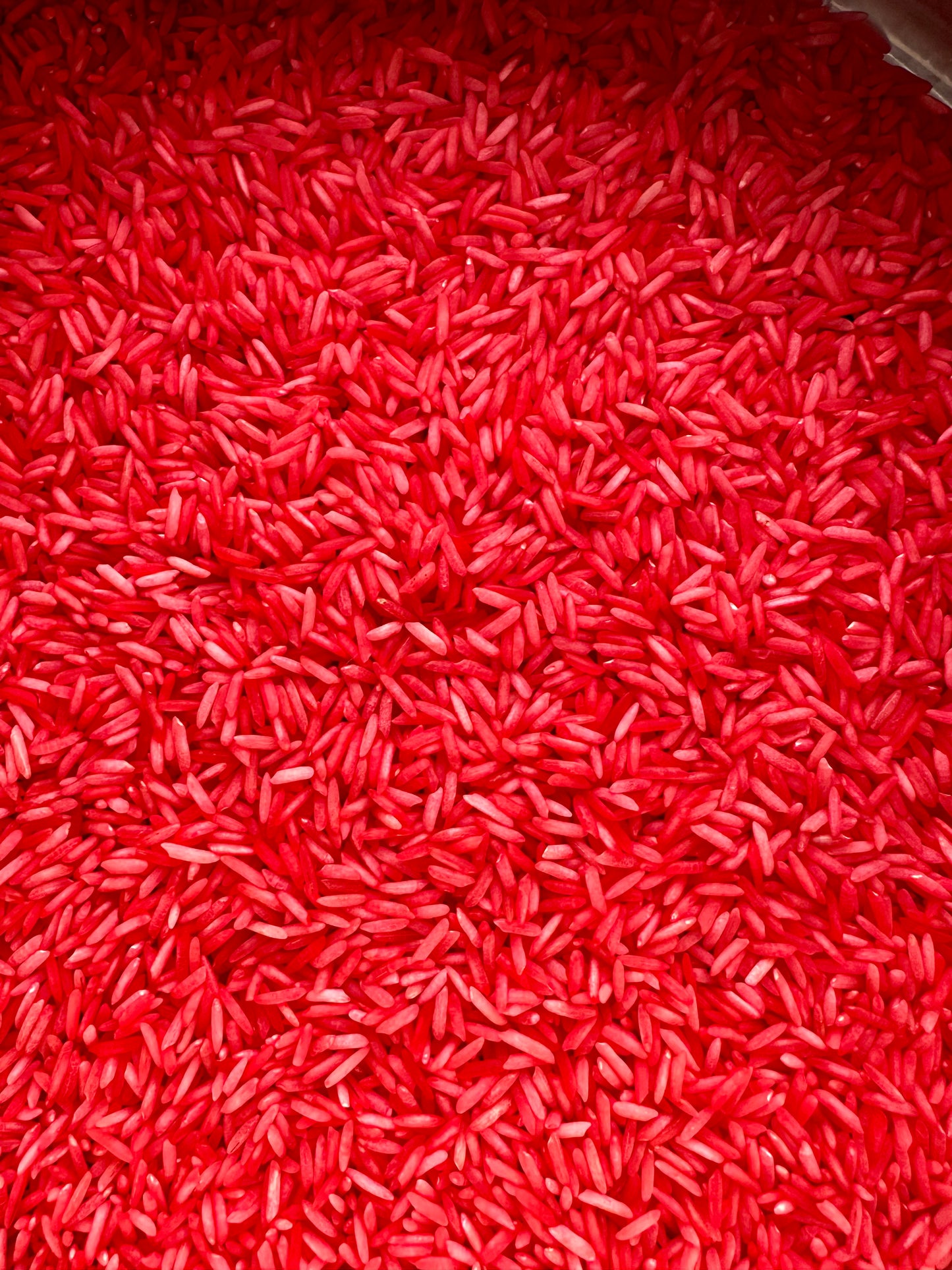 Ensembles de remplissage de riz teinté par Sensory Made Simple