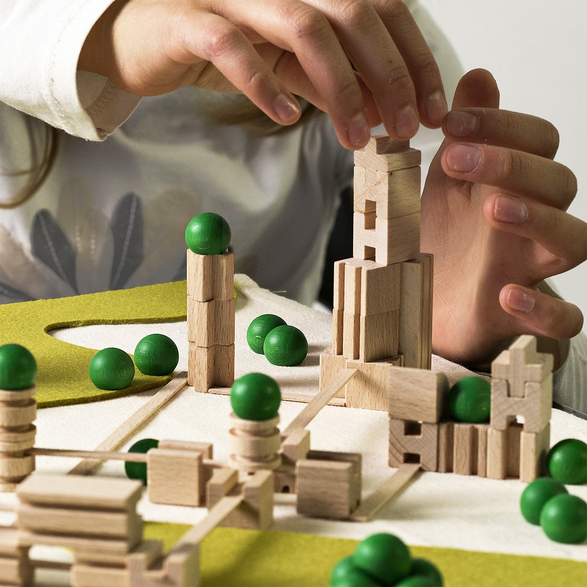 Ensemble de construction Metro2 Mini City - Milaniwood