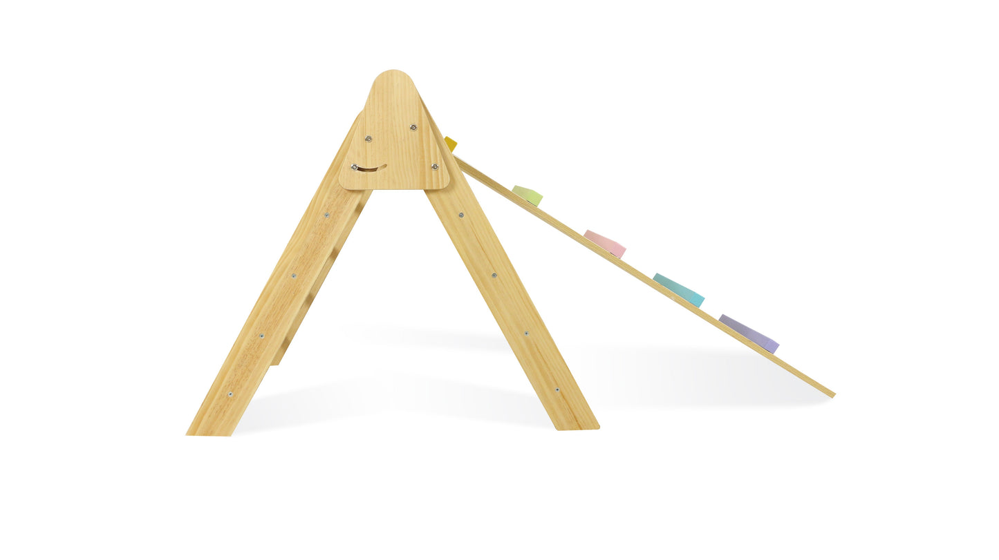 Olive- Pikler Triangle Ladder and Climber Slide - by Avenlur