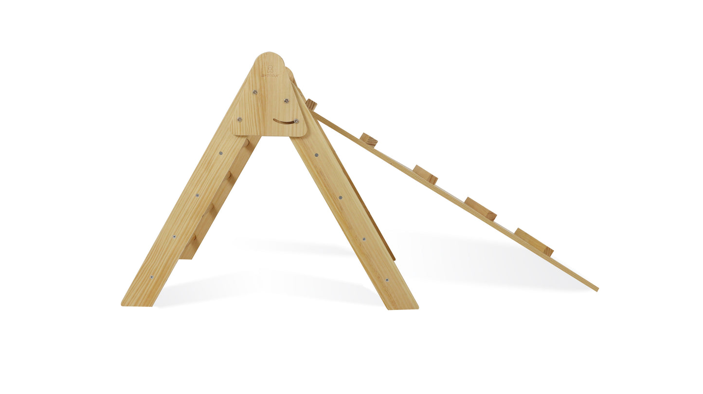 Olive- Pikler Triangle Ladder and Climber Slide - by Avenlur