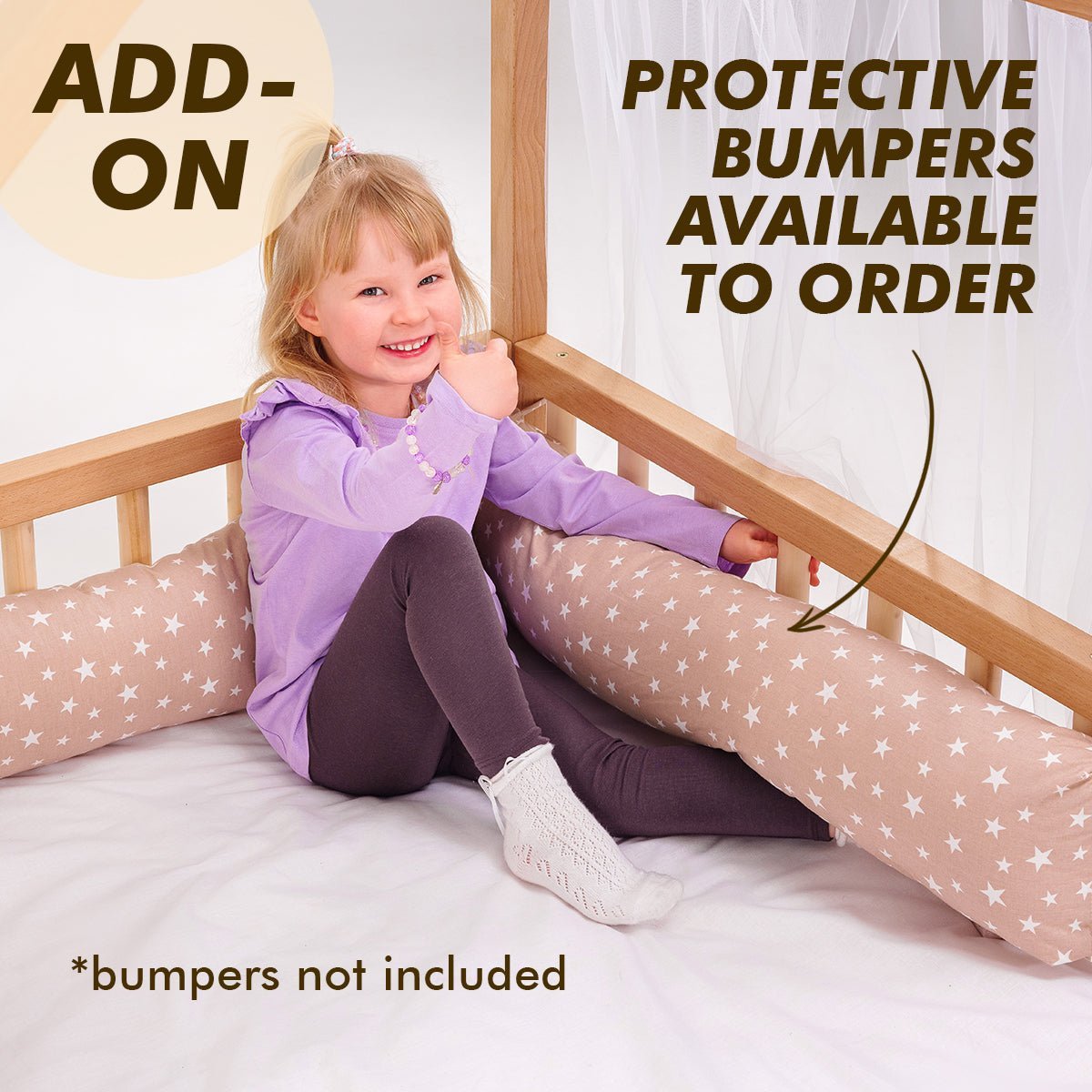 Small House Bed For Kids and Toddlers from 2 y.o. (US Twin-Size)