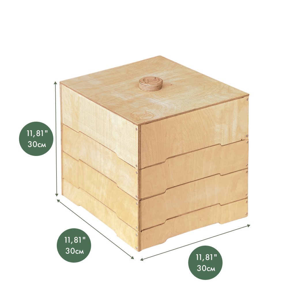 Wooden storage/sorter for LEGO Blocks