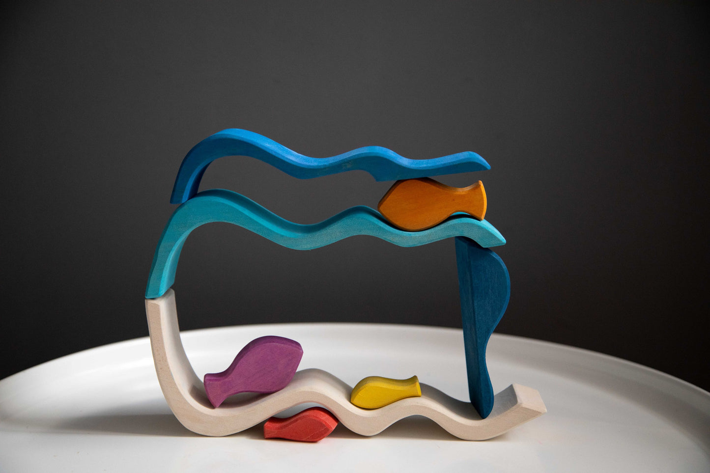 Blocs de vagues empilables par Avdar Toys