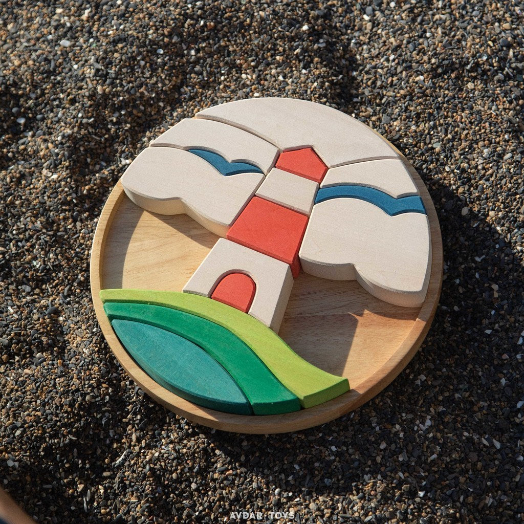 Le puzzle du phare par Avdar