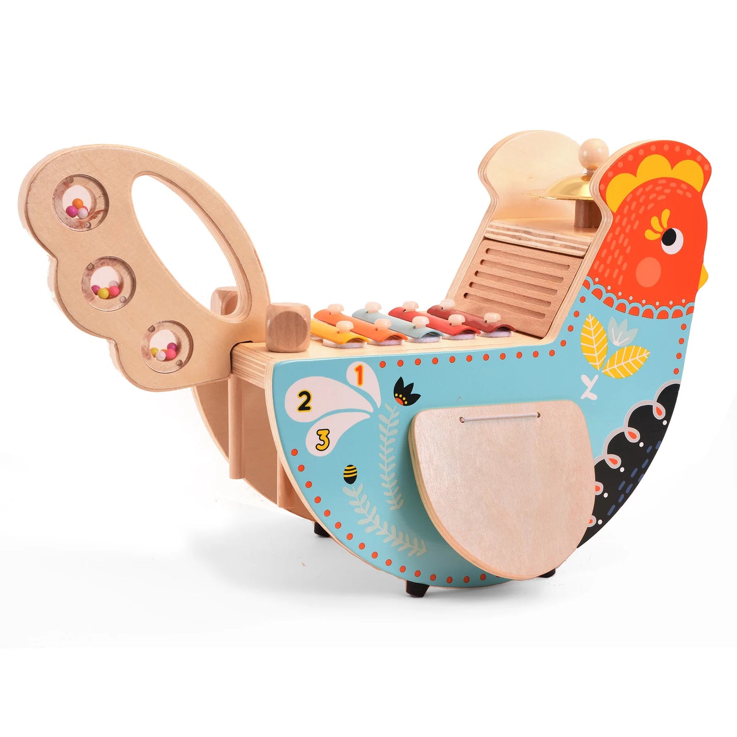 Poulet musical à bascule par Manhattan Toy