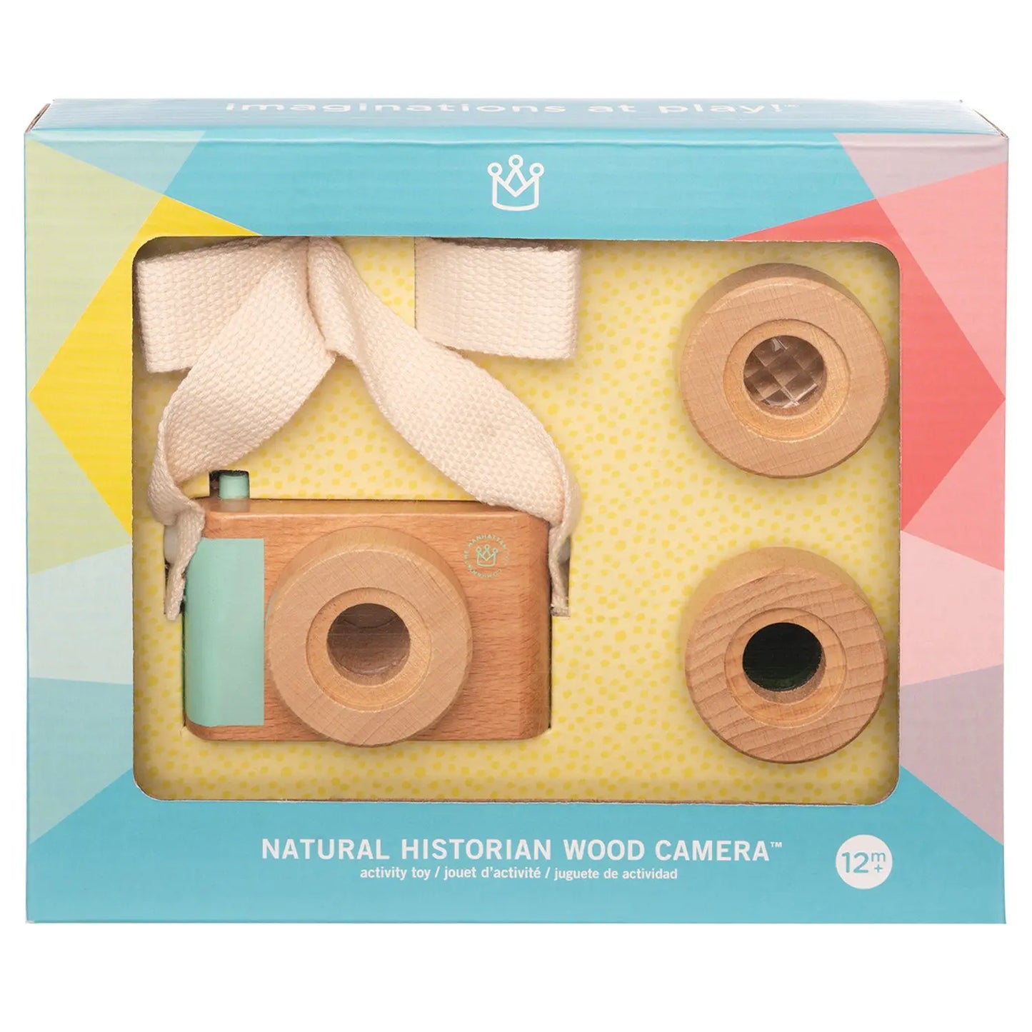 Natural Historian Wooden Toy Camera by Manhattan Toy