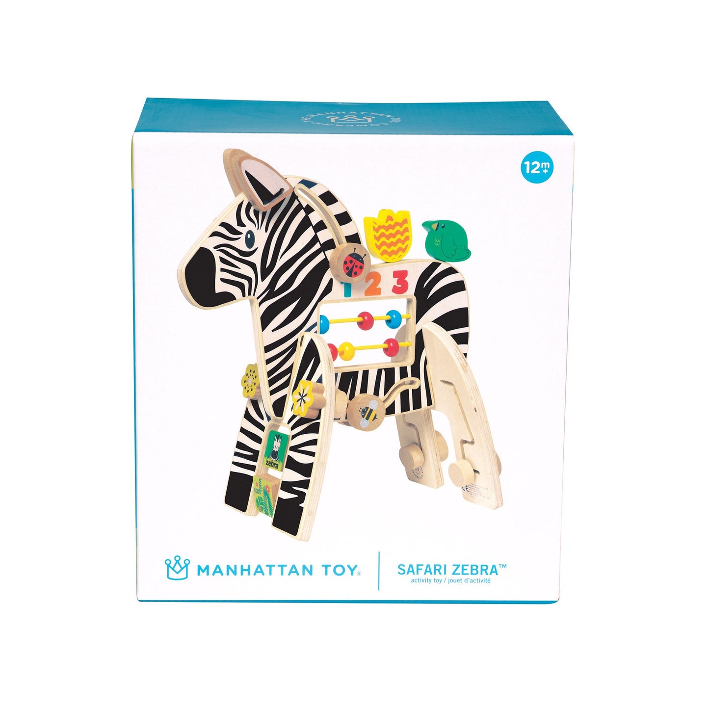 Centre d'activités Zebra Safari par Manhattan Toy