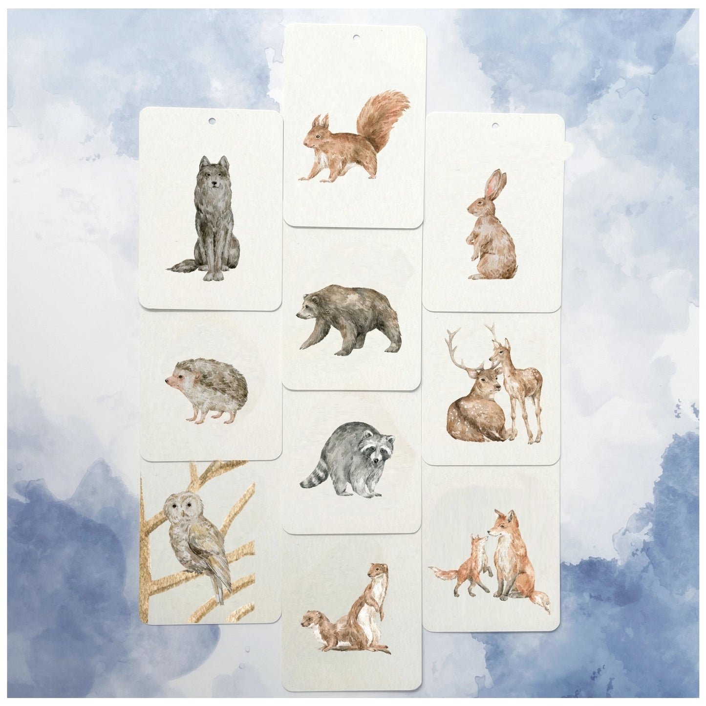 Étape 3 : Woodland Friends - En un Flash Flashcards