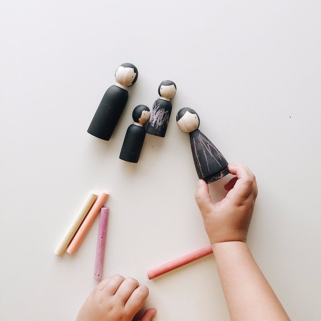 Poupées en bois Goose Grease - The Chalk People