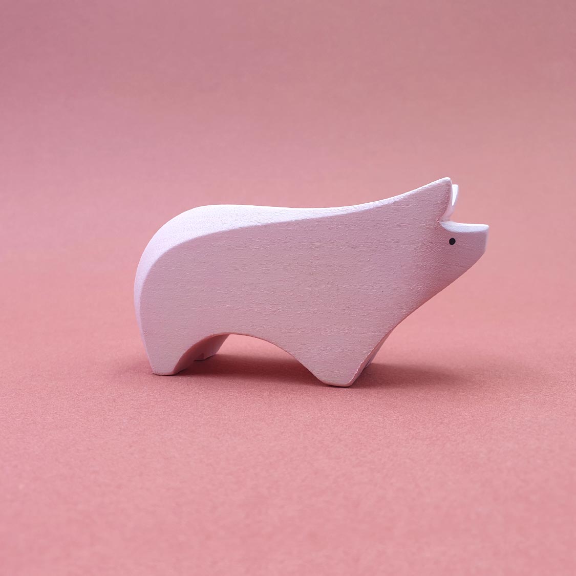 Brin d'Ours Handmade Wooden Pig