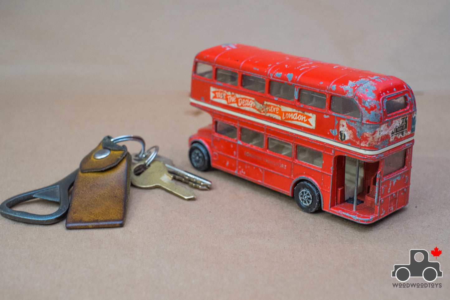 Vintage 1970s Corgi 469 London Routemaster Double Decker Bus Large Diecast