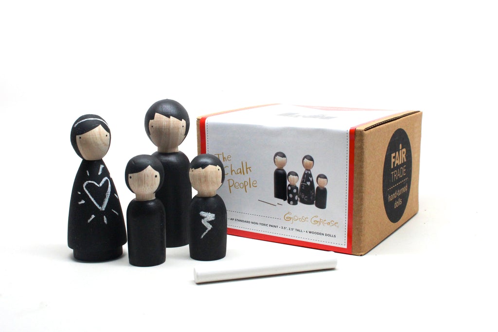 Poupées en bois Goose Grease - The Chalk People