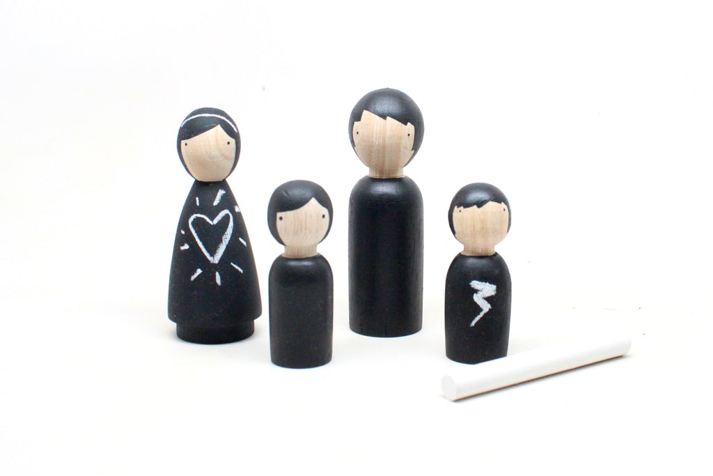 Poupées en bois Goose Grease - The Chalk People