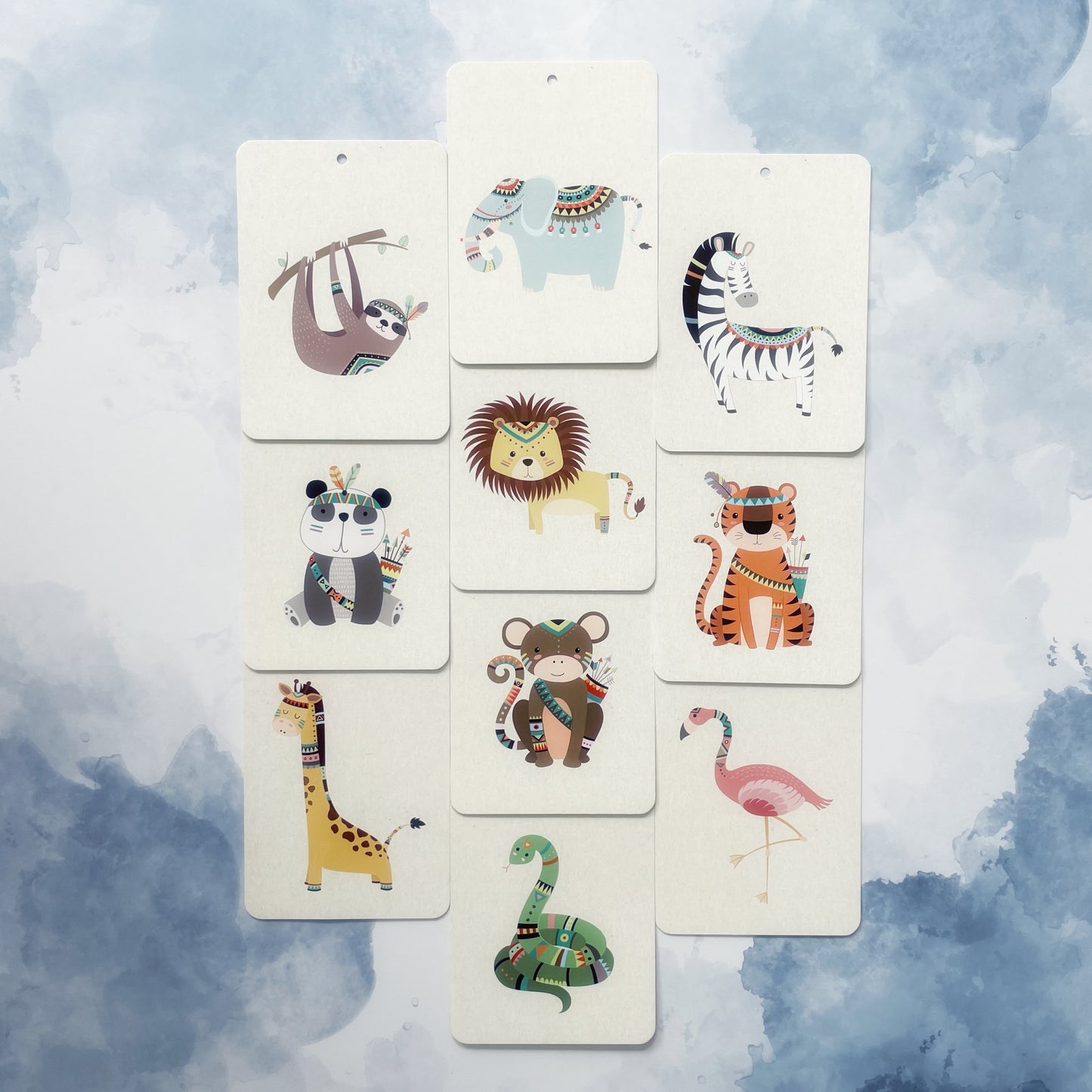 Étape 2 : Amis de la jungle - En un flash Flashcards