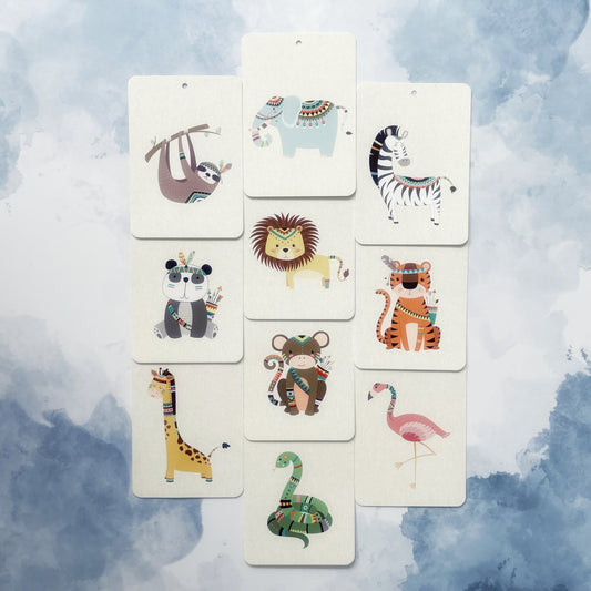Étape 2 : Amis de la jungle - En un flash Flashcards