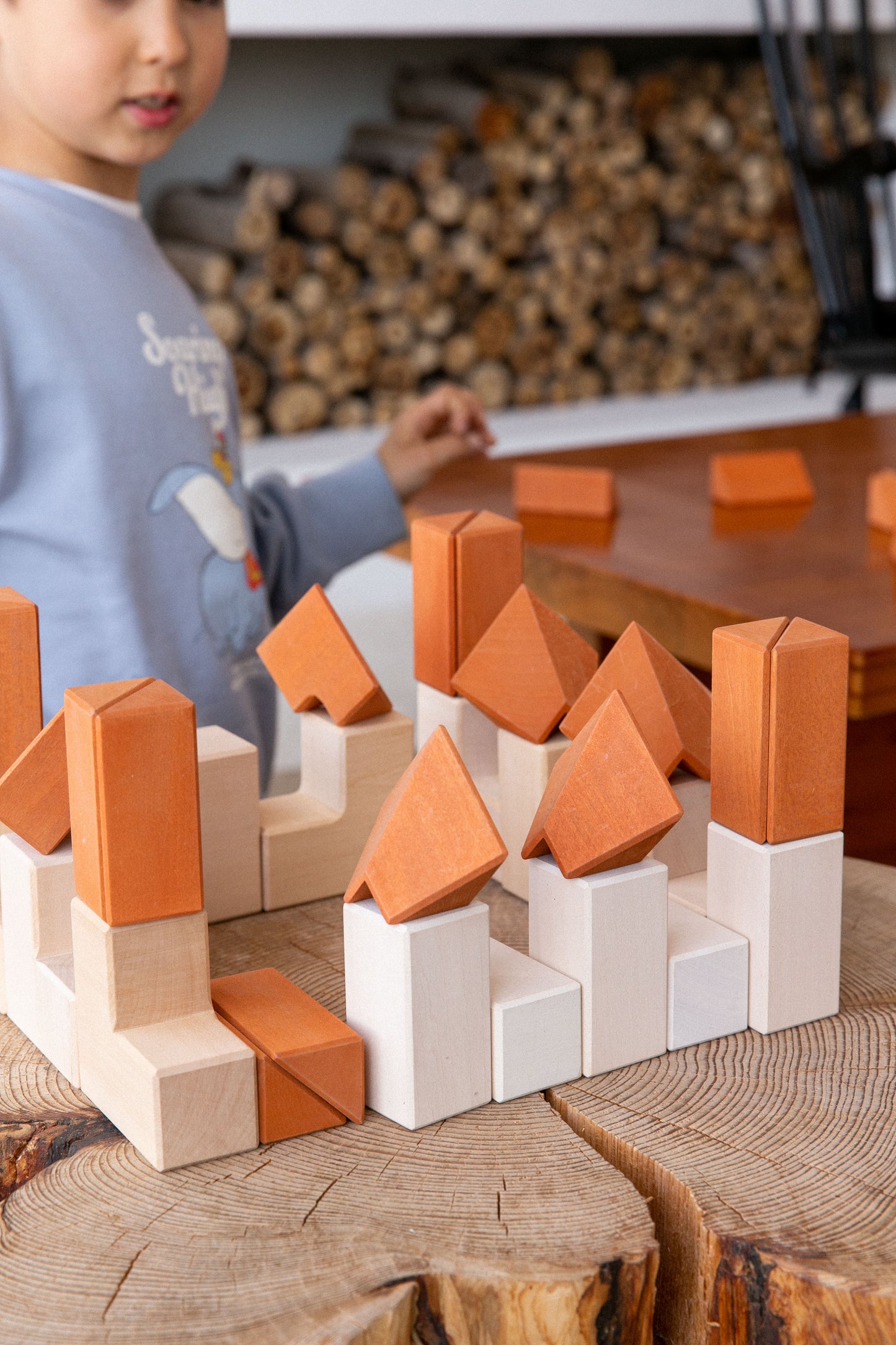 Ensemble de blocs pyramidaux par Avdar