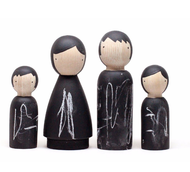 Poupées en bois Goose Grease - The Chalk People