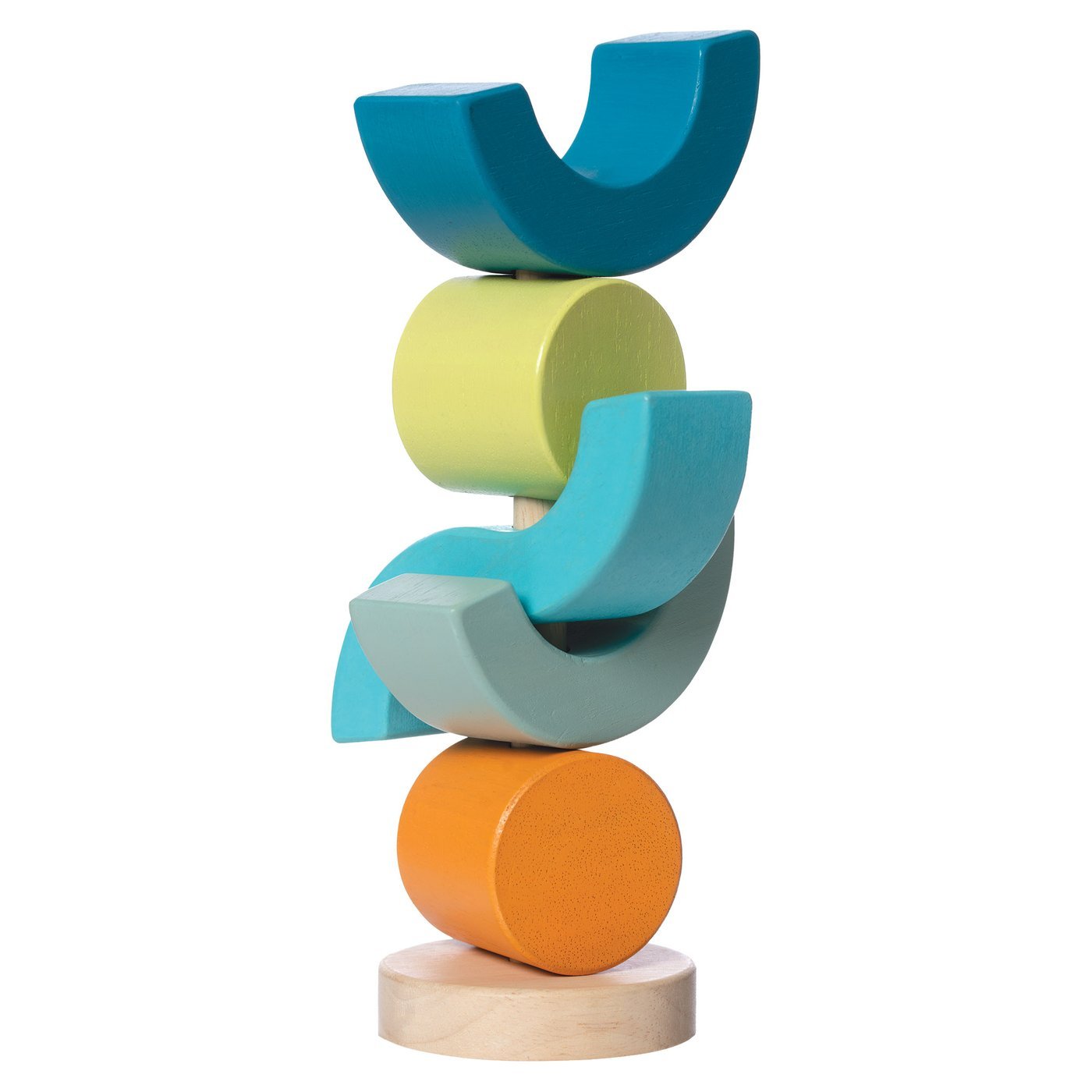 Boom Shock-a-Locka Stacker by Manhattan Toy - Wood Wood Toys Canada's Favourite Montessori Toy Store