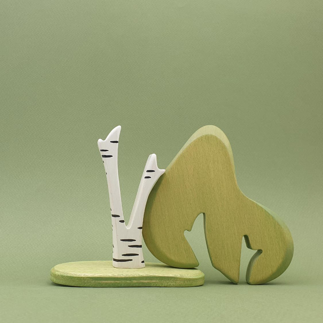 Brin d'Ours Handmade 2 Piece Birch Tree - Wood Wood Toys Canada's Favourite Montessori Toy Store