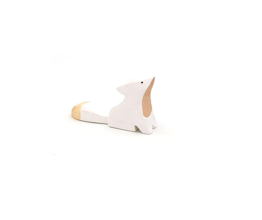 Brin d'Ours Handmade Arctic Fox - Wood Wood Toys Canada's Favourite Montessori Toy Store
