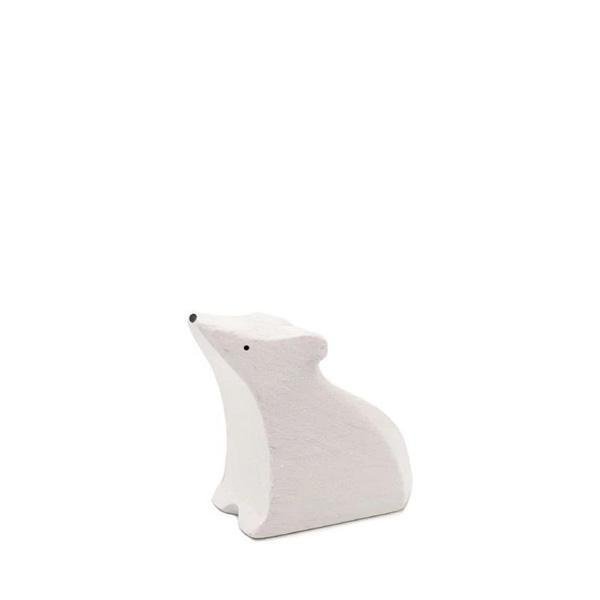 Brin d'Ours Handmade Polar Bear Cubs - Wood Wood Toys Canada's Favourite Montessori Toy Store