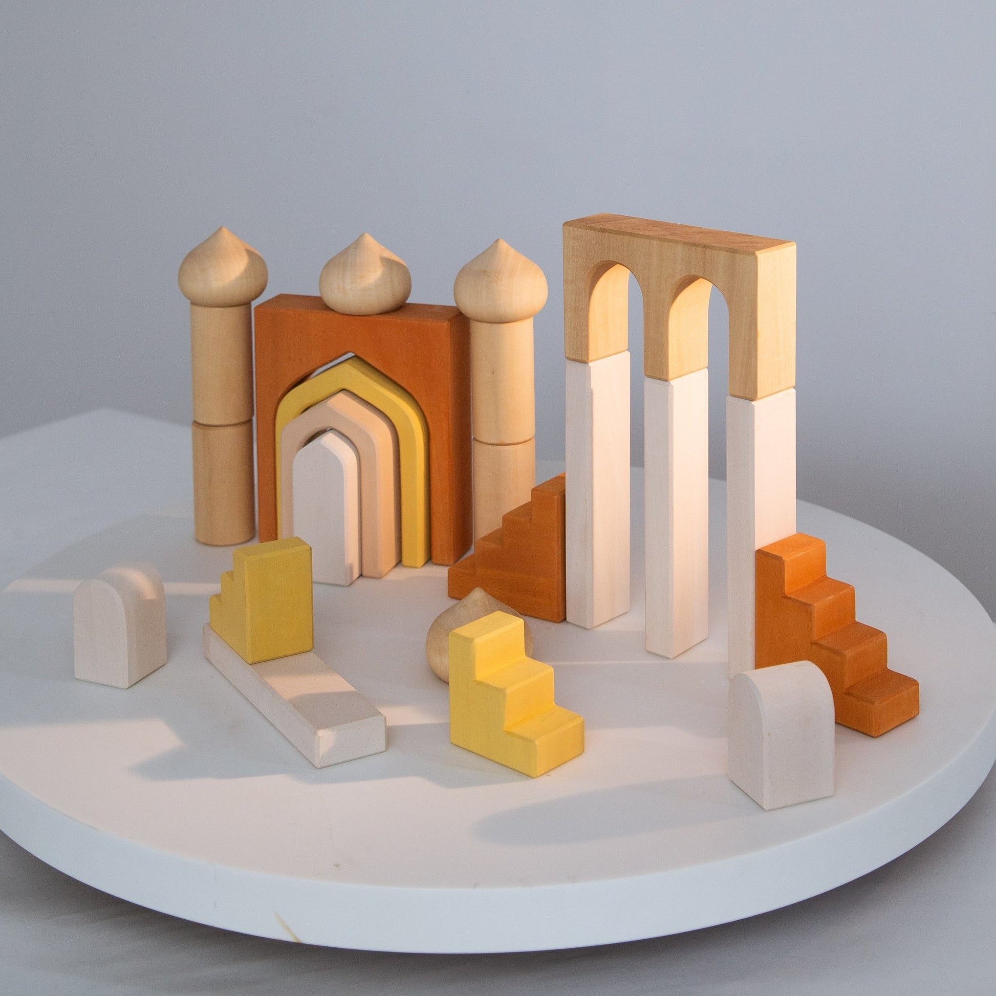Castle Block Set by Avdar - Wood Wood Toys Canada's Favourite Montessori Toy Store