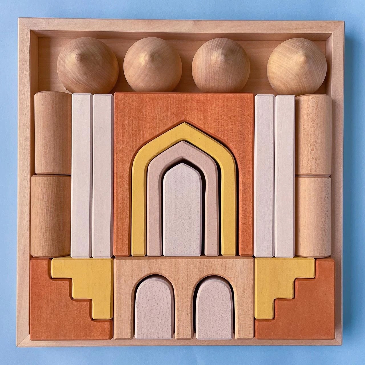 Castle Block Set by Avdar - Wood Wood Toys Canada's Favourite Montessori Toy Store