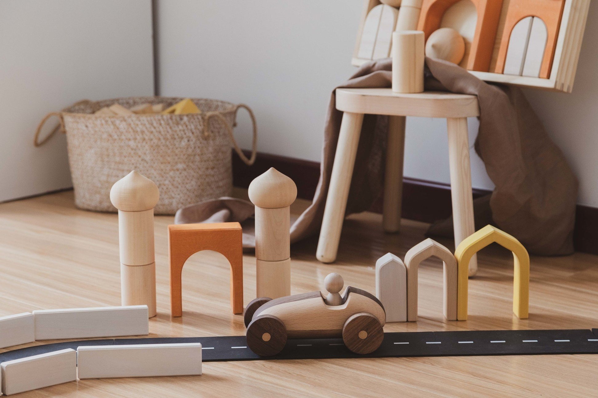Castle Block Set by Avdar - Wood Wood Toys Canada's Favourite Montessori Toy Store