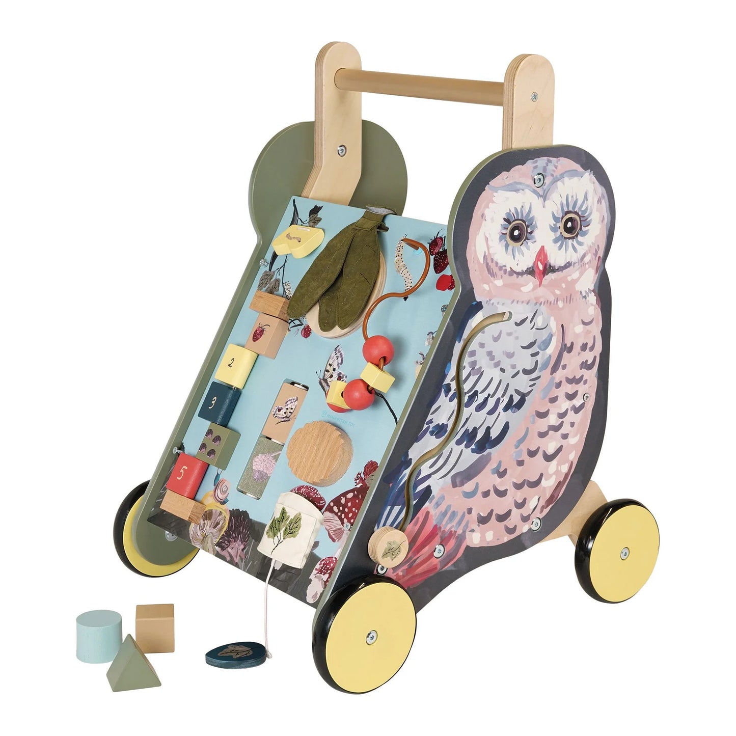 Wildwoods Owl Push-Cart by Manhattan Toy