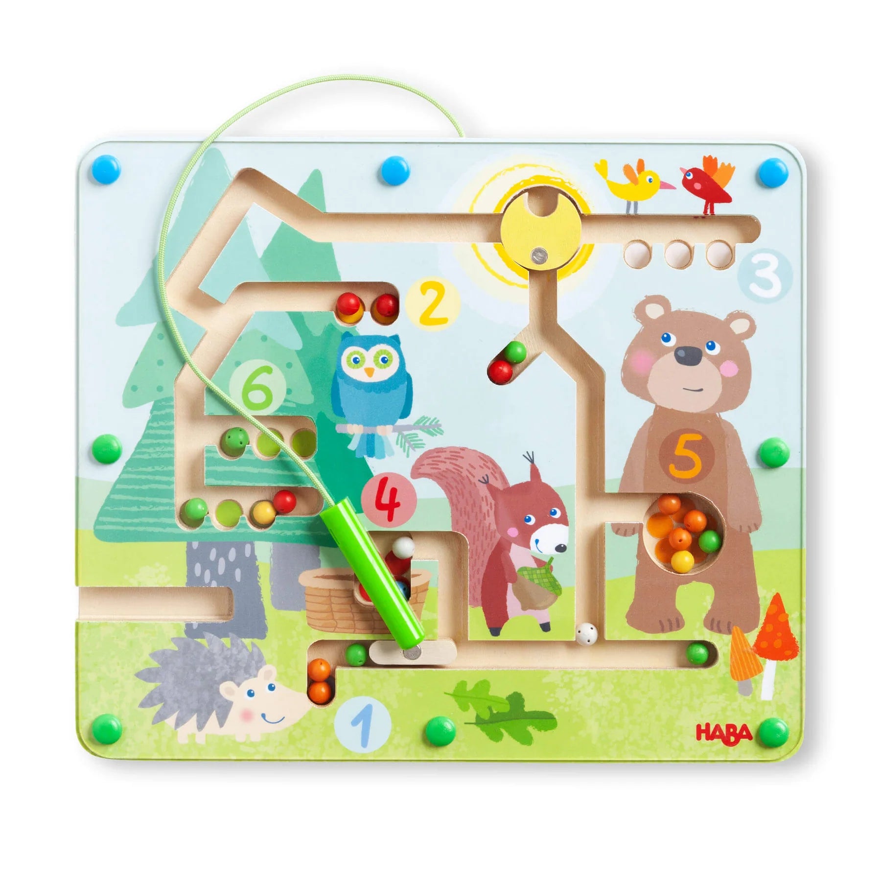 Labyrinthe magnétique HABA Forest Friends – Wood Wood Toys