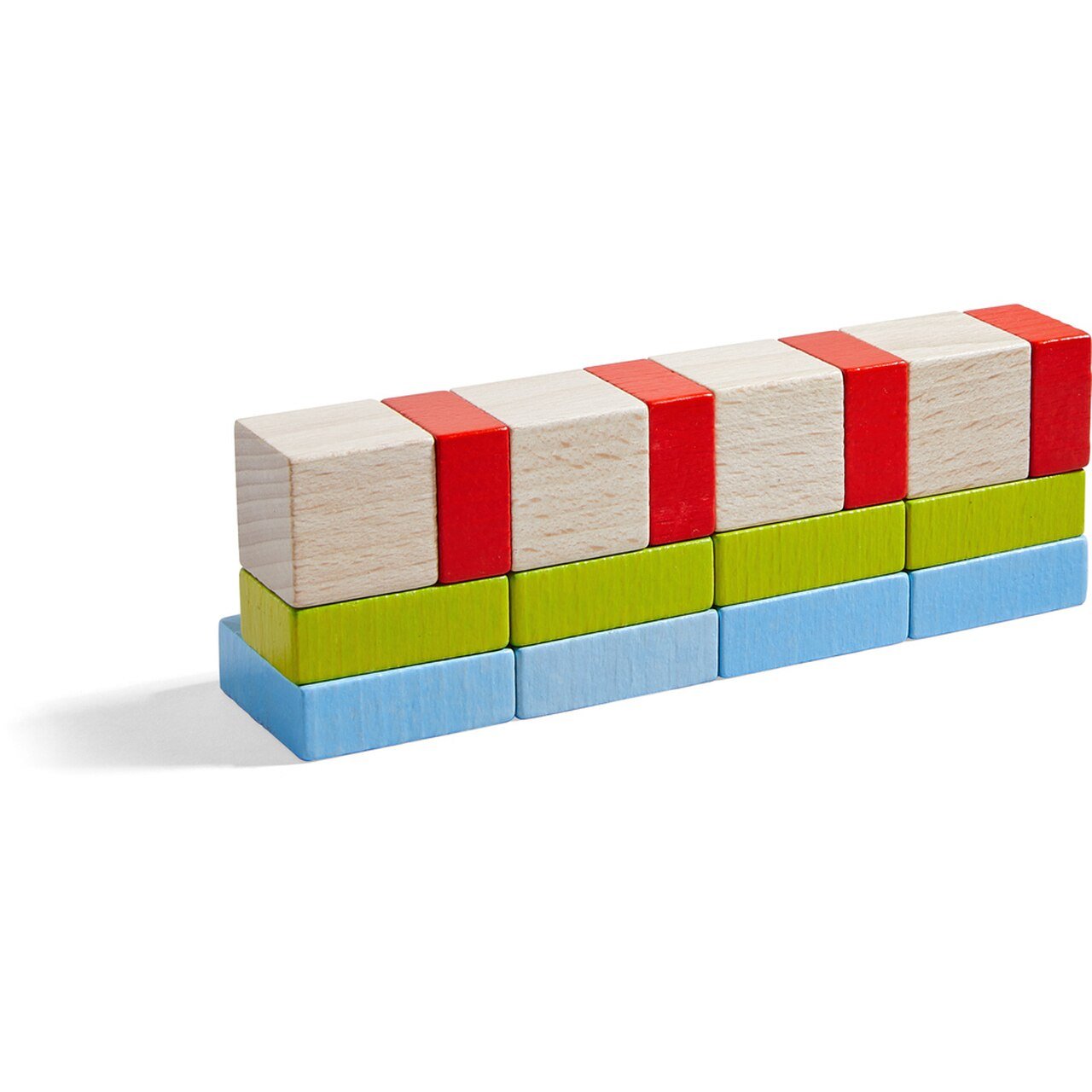 HABA Four by Four Building Blocks - Wood Wood Toys Canada's Favourite Montessori Toy Store