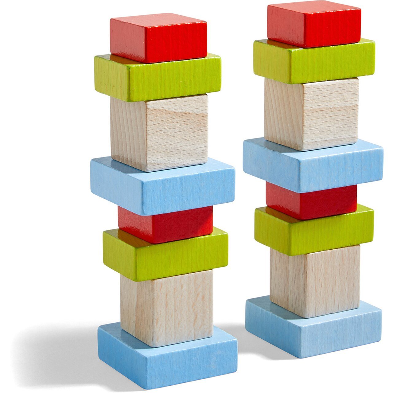 HABA Four by Four Building Blocks - Wood Wood Toys Canada's Favourite Montessori Toy Store