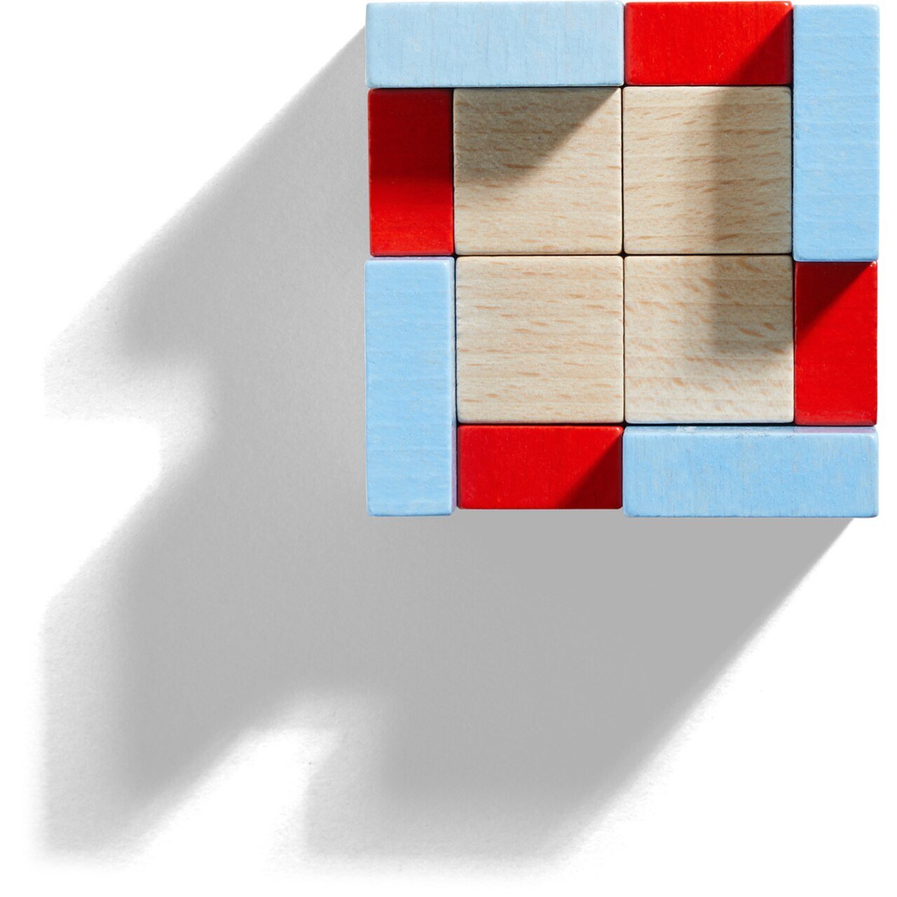 HABA Four by Four Building Blocks - Wood Wood Toys Canada's Favourite Montessori Toy Store