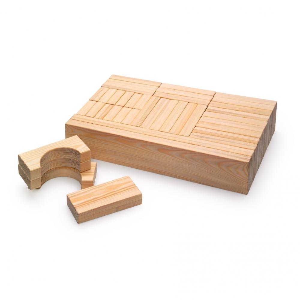 HUGE Maxi Block Set (41 Pieces) by Erzi - Wood Wood Toys Canada's Favourite Montessori Toy Store