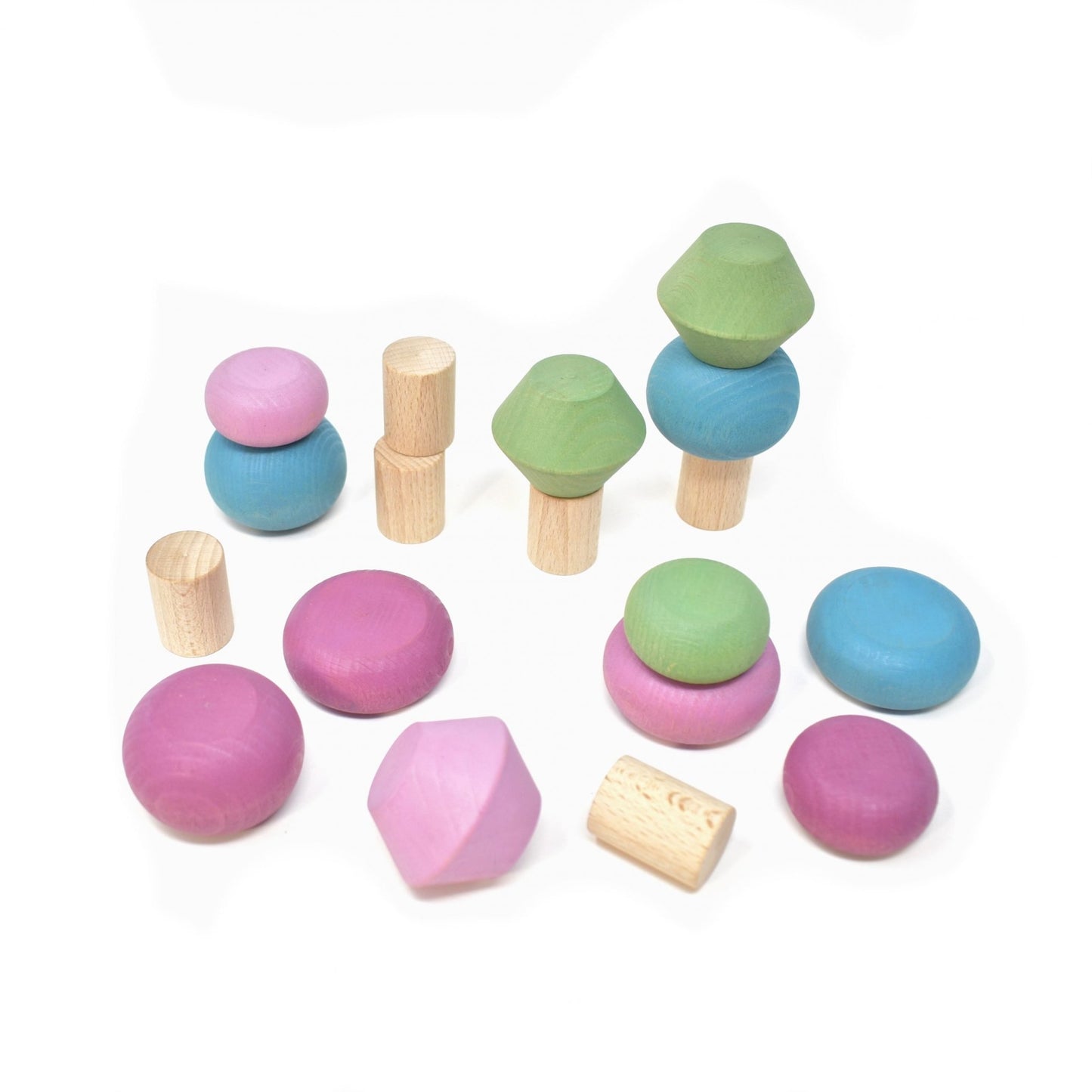 Lubulona Spring Stacking Trees - Wood Wood Toys Canada's Favourite Montessori Toy Store