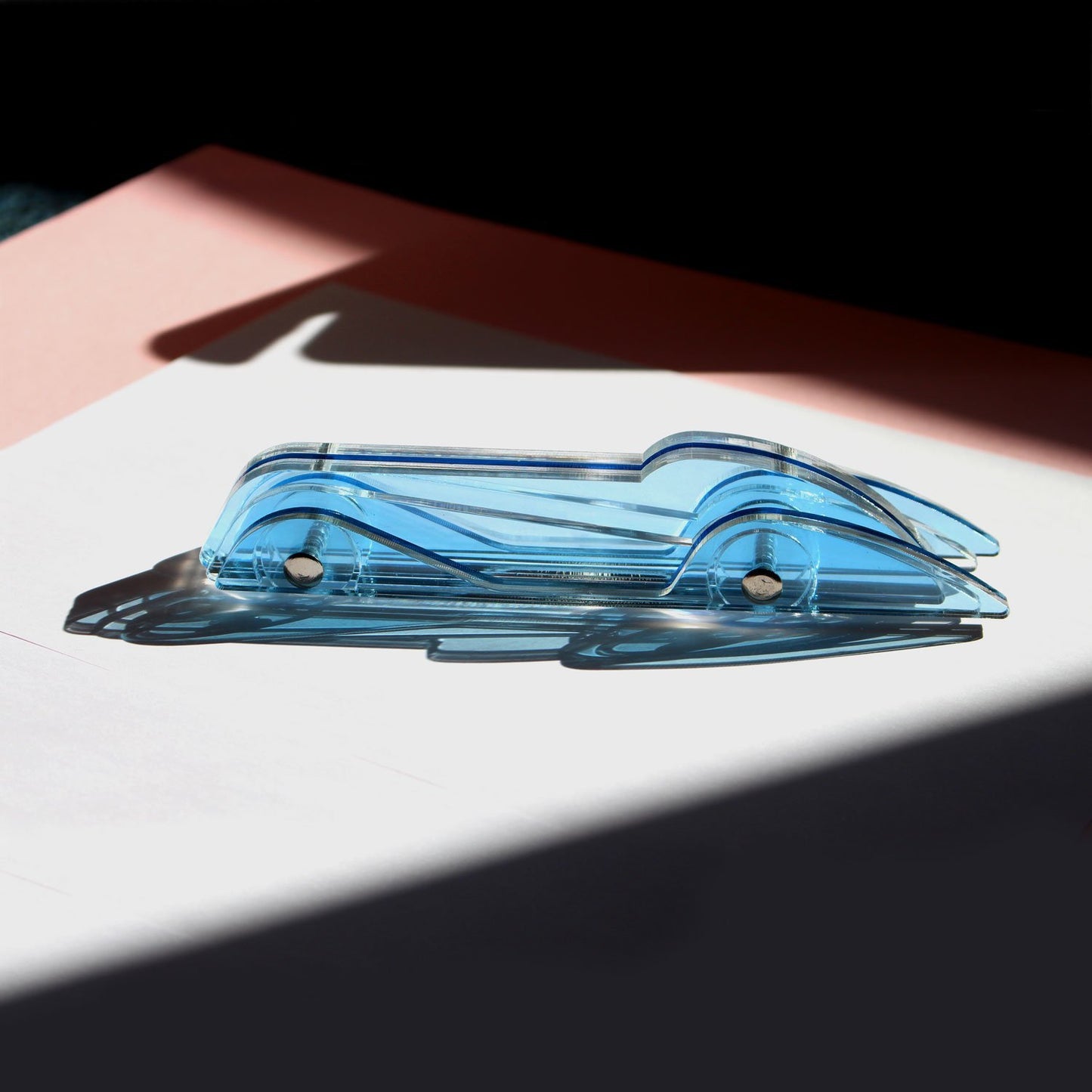 Lucite Car Small No3 by Ikonic Toys - Wood Wood Toys Canada's Favourite Montessori Toy Store