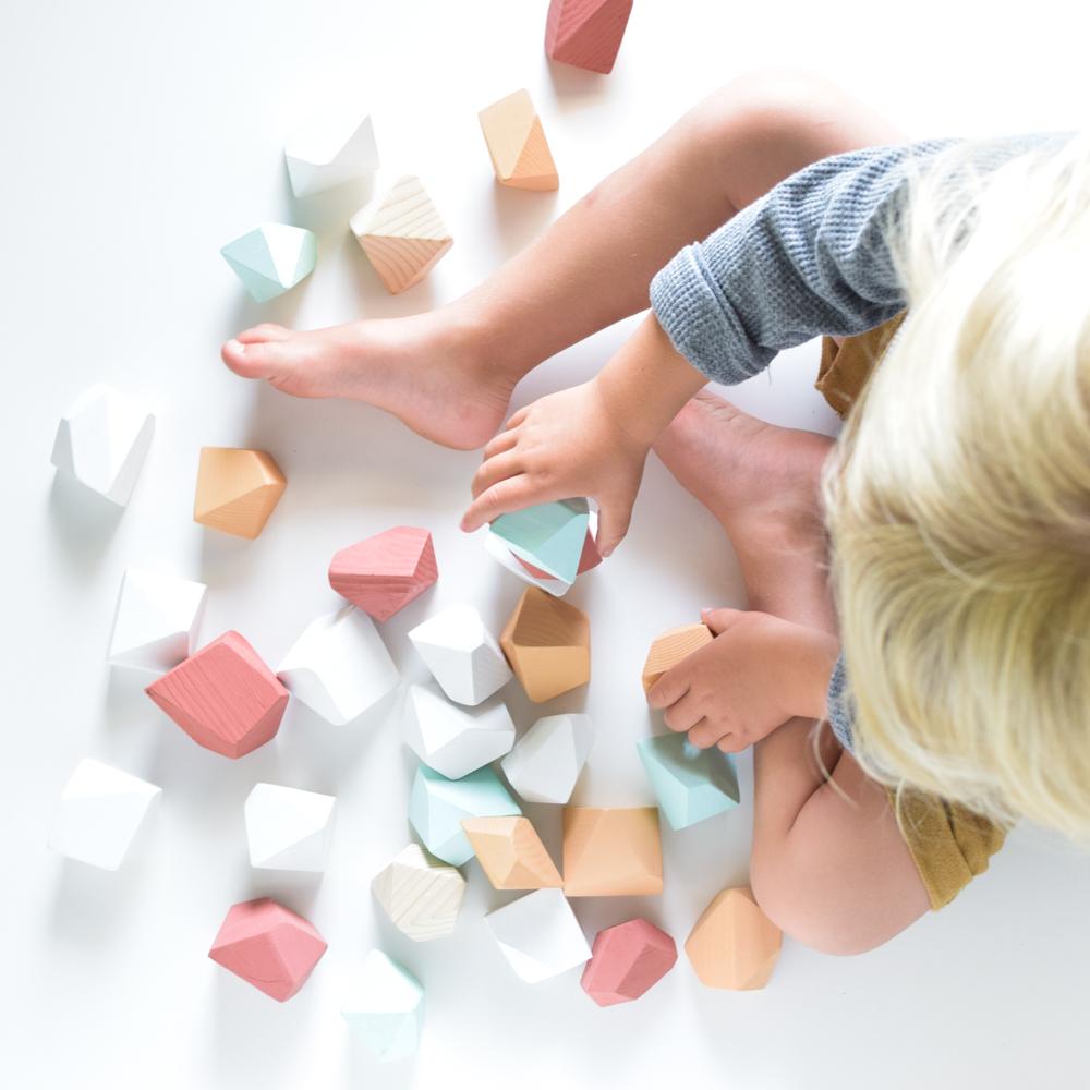 Blocs Terra Rock (Ensemble de 8)