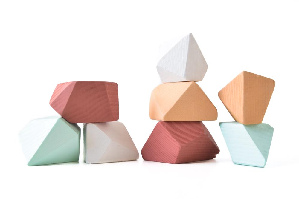 Blocs Terra Rock (Ensemble de 8)