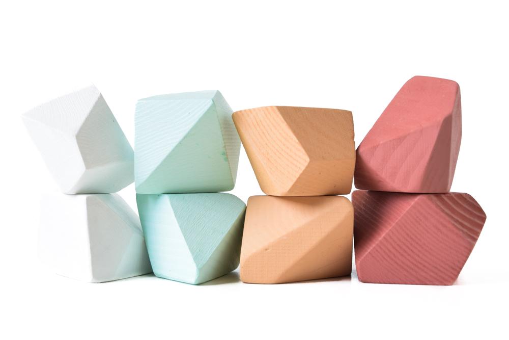 Blocs Terra Rock (Ensemble de 8)