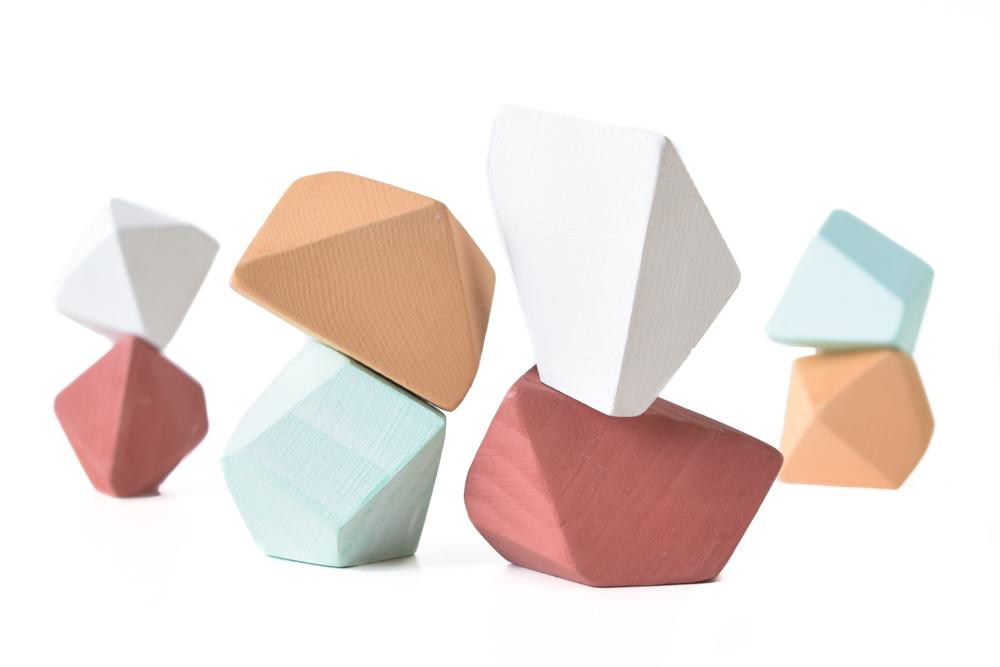 Blocs Terra Rock (Ensemble de 8)