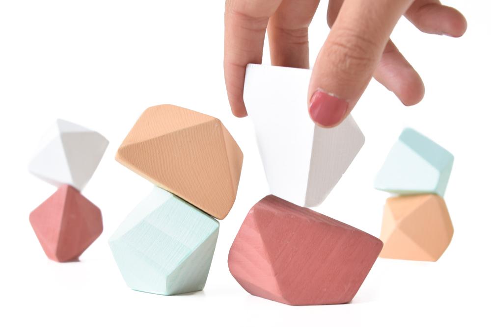 Blocs Terra Rock (Ensemble de 8)