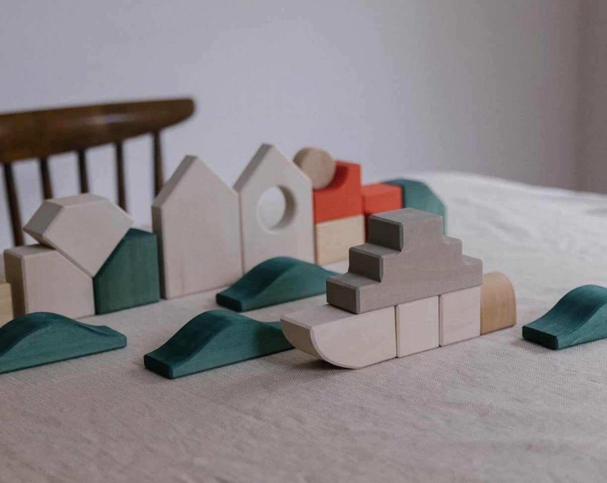 Museum Block Set by Avdar - Wood Wood Toys Canada's Favourite Montessori Toy Store