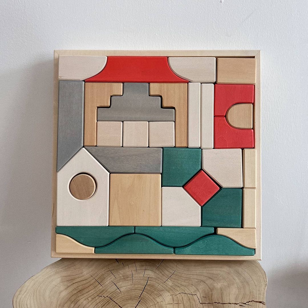 Museum Block Set by Avdar - Wood Wood Toys Canada's Favourite Montessori Toy Store